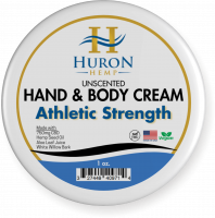 Huron Hemp - CBD Cream - Unscented - Athletic Strength - 1oz